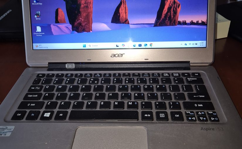 Acer Aspire S3 i7 proccessor